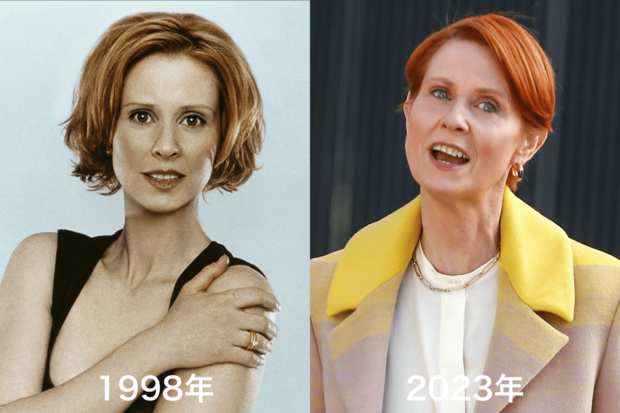 ミランダ役、シンシア・ニクソン（57）作品内でクールな弁護士役だった彼女は'18年のニューヨーク州知事選に実際に出馬（写真／共同通信社）