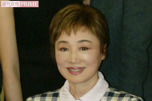 2003年12月26日『喜劇　極楽町一丁目』記者会見での浜木綿子