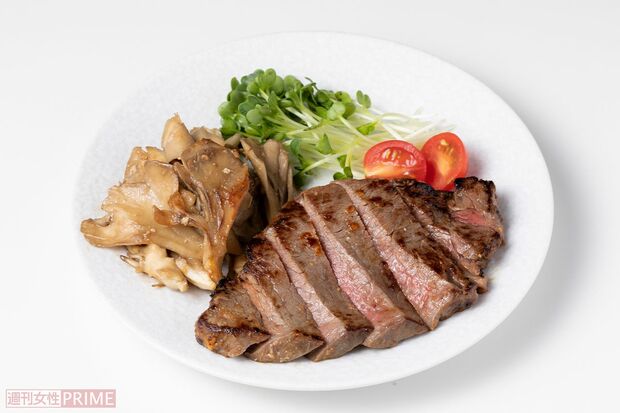 まいたけのみそ漬け和風ステーキ　撮影／矢島泰輔