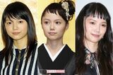 宮崎あおい（左から2004年・19歳、2010年・25歳、2016年・31歳）