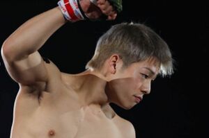 『RIZIN』に出場した三浦孝太（本人インスタグラムより）