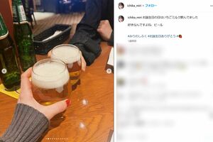 グラビアアイドルの未梨一花の誕生日ショット（本人インスタグラムより）