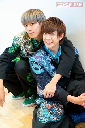 吉原雅斗(24)、田村侑久(28)　撮影／佐藤靖彦