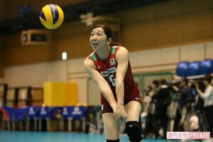 4月24日、日本代表会見後の公開練習にて　撮影／齋藤周造