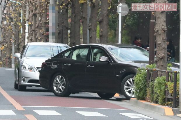 12月下旬も悠仁さまが乗る車の後ろには警備車両が1台のみ