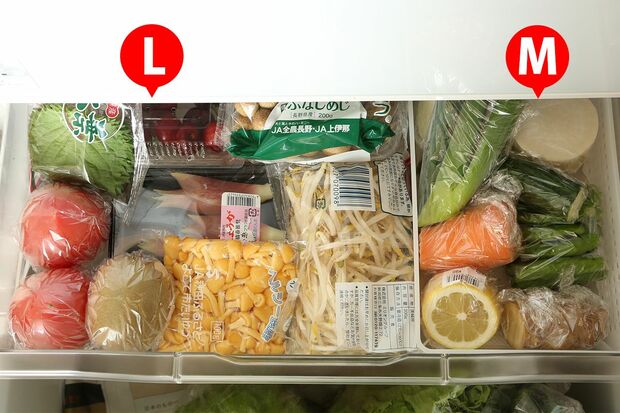 野菜室（上段）