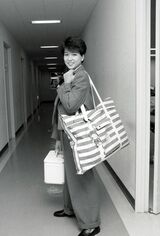 1984年10月の堀ちえみ。自身の判断で髪を切ったところ、シャンプーのCMが決まっていて事務所に𠮟られたという