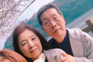 江東愛子さんのご両親。父親は一年半、行方不明