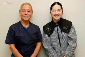 写真左から西川吉伸院長、浜口順子　撮影／蒔田稔