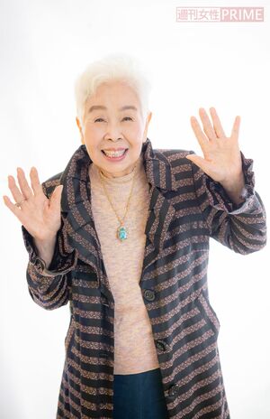 かしまし娘・正司花江さん　撮影／齋藤周造