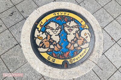 《ポケモンマンホール》沖縄県に4種の『ポケふた』追加も「アクセス難ばかり」の指摘、全国制覇まであと4県…