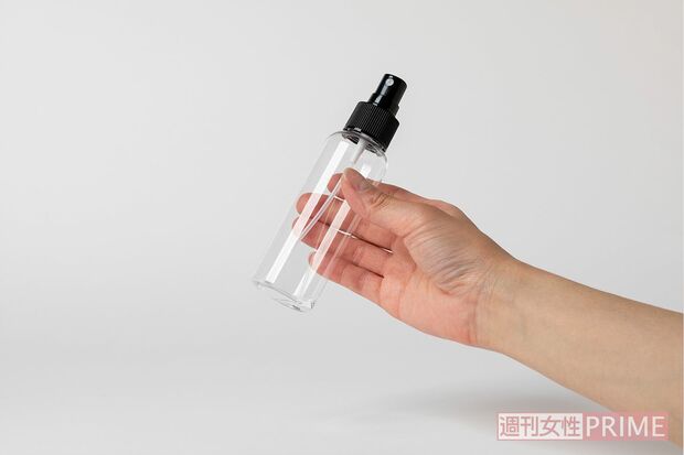 ボトルを消毒する（手も清潔に）