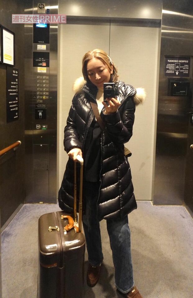 遠方のお仕事は、その土地の魅力も堪能できて楽しいです　撮影／加藤綾菜