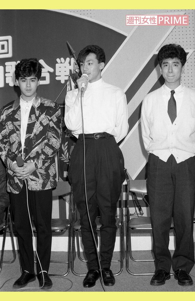 '86年、紅白に初出場した『少年隊』。司会の加山雄三が『仮面舞踏会』を『仮面ライダー』と間違え話題に