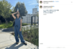 ノースリーブのカジュアルな私服姿を披露した中川安奈アナ(公式インスタグラムより)