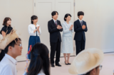 ブラジルの日本語学校に通う生徒たちと交流された秋篠宮ご一家（7月24日・赤坂）