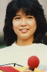 '82年に15歳でデビューしたころ。当時のキャッチフレーズは“GOOD FRIEND”だった