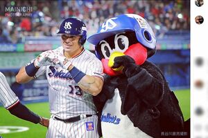 『東京ヤクルトスワローズ』ホセ・オスナ選手(公式インスタグラムより)