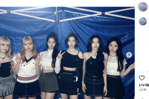 学園祭に参加したNMIXXメンバー(公式インスタグラムより)