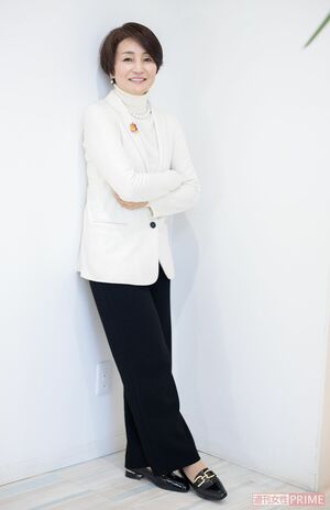 仁科亜季子さん（撮影／齋藤周造）