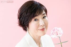 寺島しのぶ　撮影／齋藤周造　ヘアメイク／片桐直樹　スタイリスト／中井綾子（crepe）