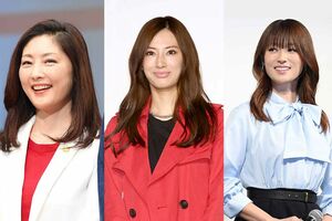 左から常盤貴子、北川景子、深田恭子