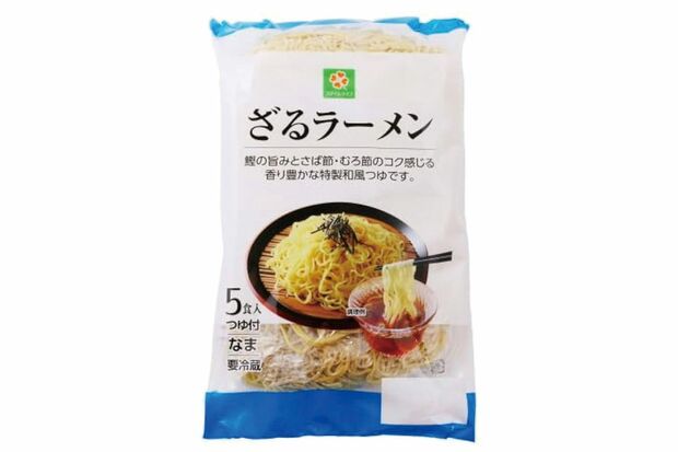 ライフ スマイルライフ ざるラーメン(5食入) 389円