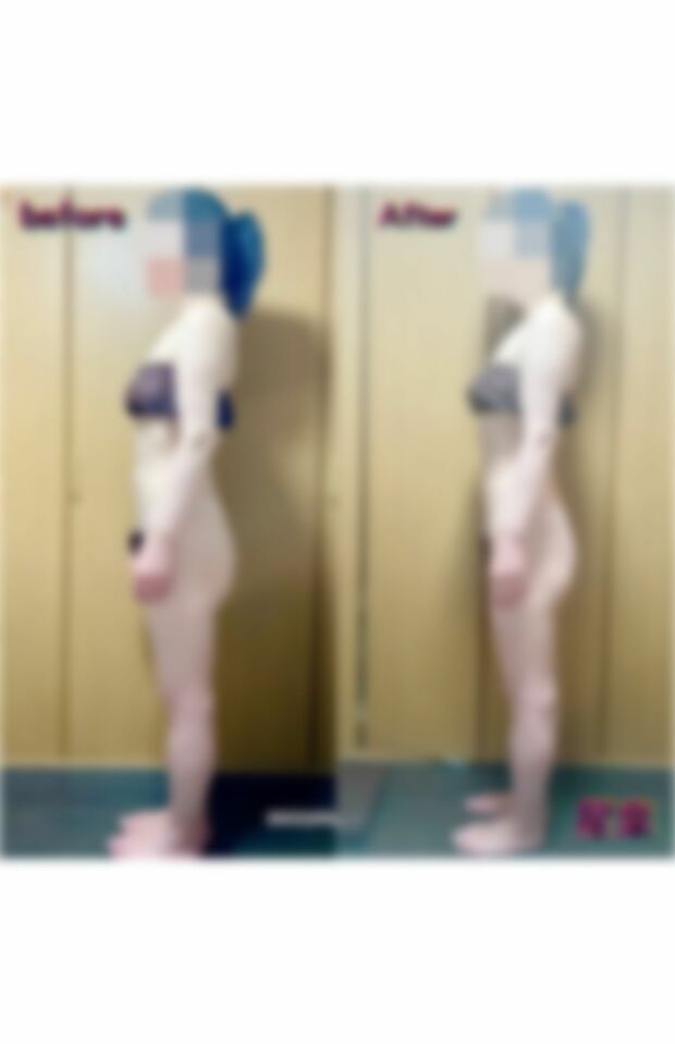 施術の実績報告では女性客のきわどい画像を公開していた（5/6）