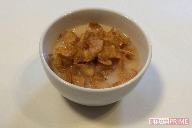 乳酸菌飲料×コーンフレーク