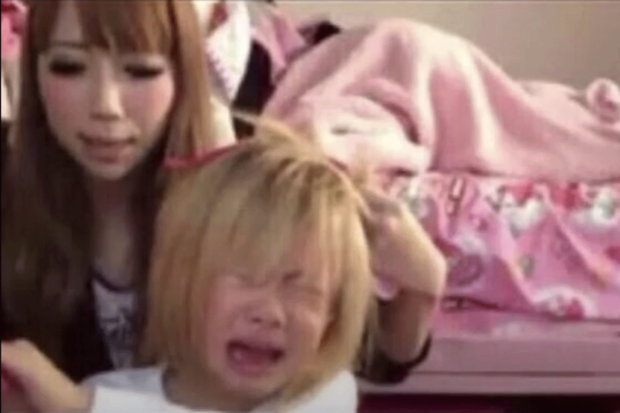 当時「嫌がってるのに髪を染めている」と炎上した切り抜き（YouTubeチャンネル街録ch〜あなたの人生、教えて下さい〜より）