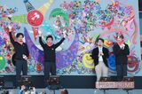『パラ駅伝 in TOKYO 2018』では、香取原案のレゴ壁画を披露!　撮影／森田晃博