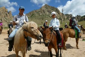 次女とモンゴル2人旅