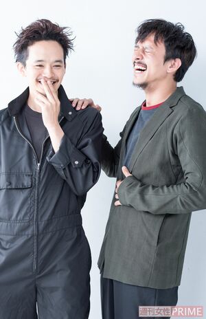 池松壮亮、満島真之介　撮影／高梨俊浩