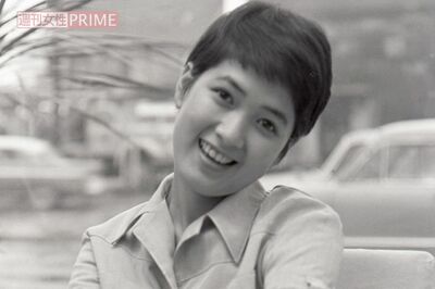 1964年に歌手として芸能界デビューした、16歳のいしだあゆみさん。少しふっくらした健康的な美人だった