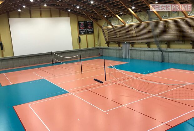 オガールベースにあるバレーボール専用アリーナ