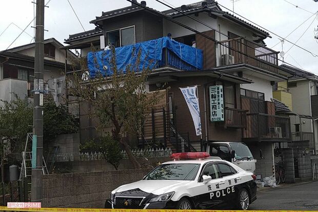 事件が起きた三輪浩二容疑者の実家