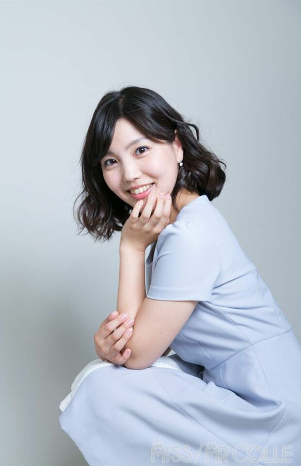 東大在学時の堀菜保子アナ（ミス東大2016のWebサイトより）