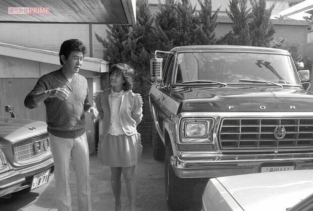 『野々村病院物語2』で共演した宇津井健と柏原芳恵