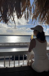 7月に母と客船クルーズで旅をして、その途中で沖縄に。6時間ほどしか滞在しませんでしたが、海に入ったり、ソーキそばを食べたり楽しみました