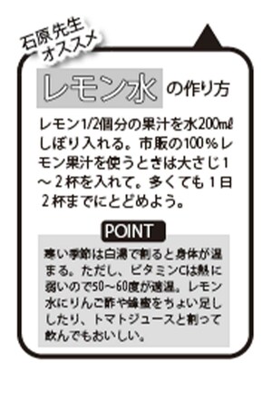 疲労回復や美容にも役立つレモン水の作り方