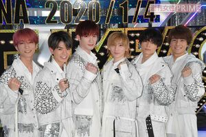 番組への出演が発表されたSixTONES