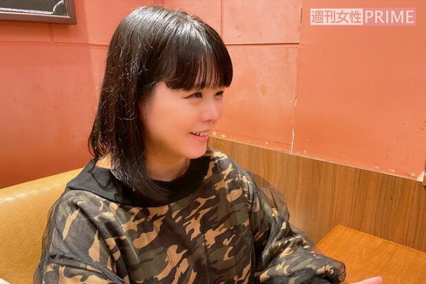 ボランティアの岳野めぐみさん。自身も18歳で自立した