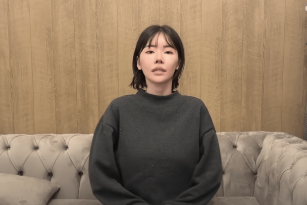 追徴課税8000万の件について語った深田えいみ（YouTube公式チャンネルより）