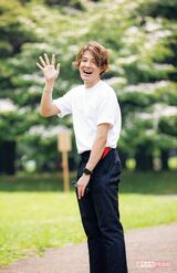 しばらく自粛期間が続いていたので、こうやって外に出られるだけでもうれしいな　　撮影／矢島泰輔