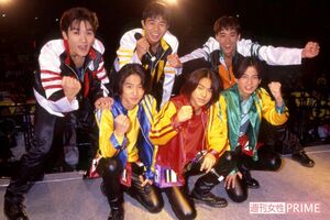 デビュー間もないV6