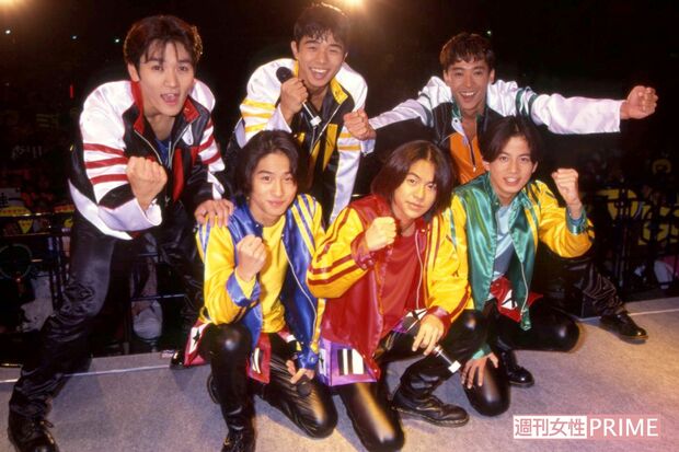 デビュー間もないV6