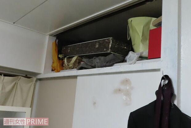 都内の部屋は壁に謎のシミが