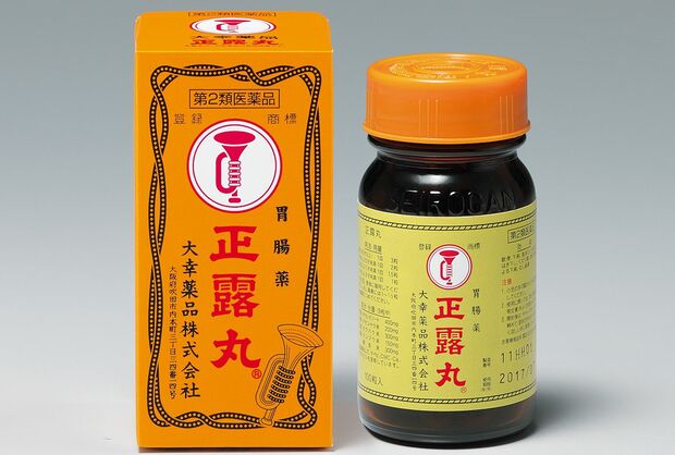ラッパのマークでおなじみ。『正露丸』100粒入り、希望小売価格1000円（税別）