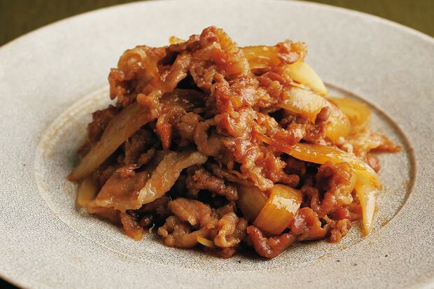 ［豚こま切れ肉］しょうが焼き　撮影／合田昌弘