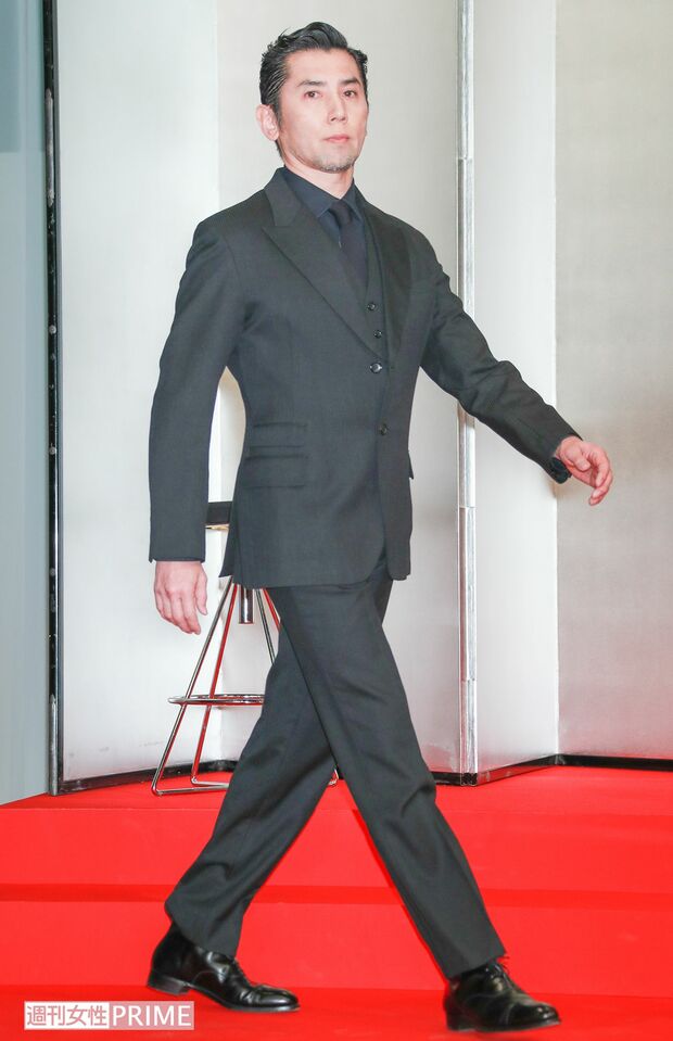 昨年行われたNHK大河ドラマ『麒麟がくる』出演者発表会に出席。大河への出演は主演した『徳川慶喜』以来、22年ぶりとなった